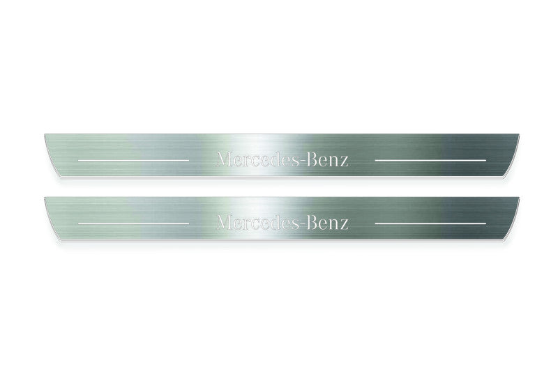 Mercedes SLK-Class R171 2004-2011 Car Door Sill With Logo Mercedes-Benz