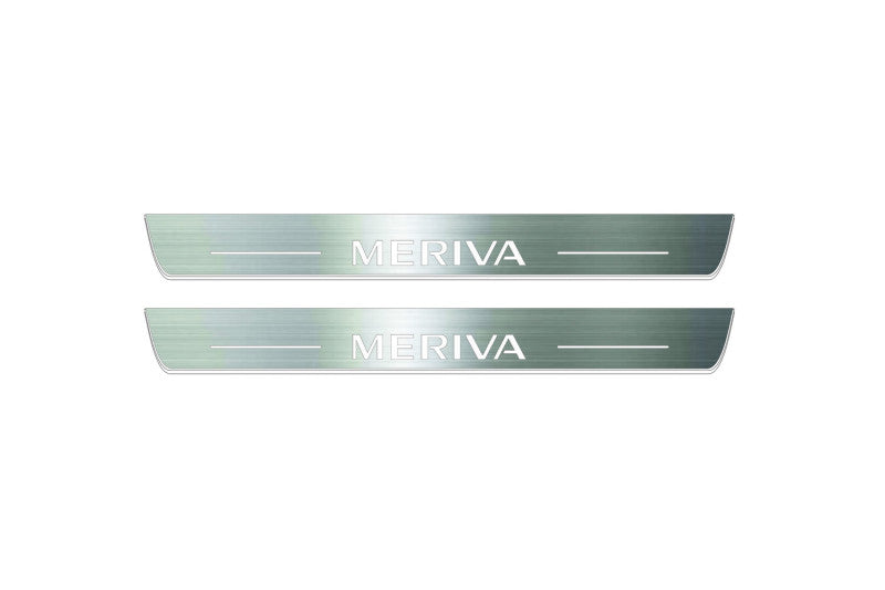 Opel Meriva A 2002-2010 Led Sill Plates With Logo Meriva