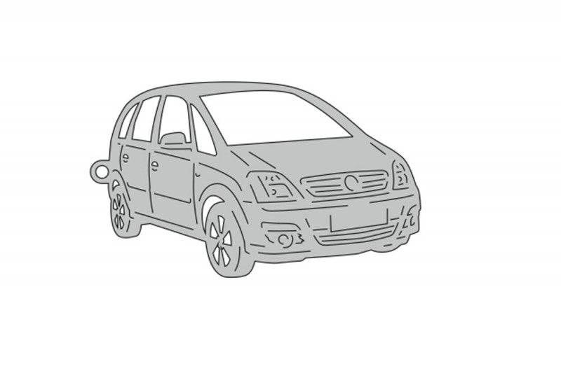 Car Keychain for Opel Meriva A 2002-2010 (type 3D) Keychains opdesign