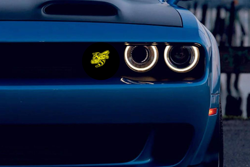 Dodge Emblem & Badges set with murdeR horneT logo (Type 3)