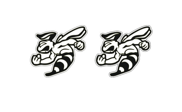 DODGE emblem for fenders with murdeR horneT Pack logo (type 3)