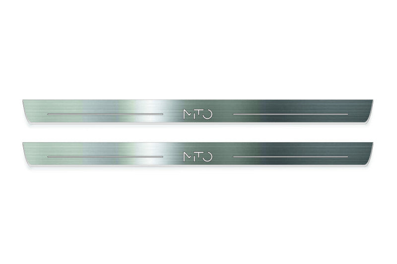 Alfa Romeo MiTo 2008+ Led Door Sills With Logo MiTo