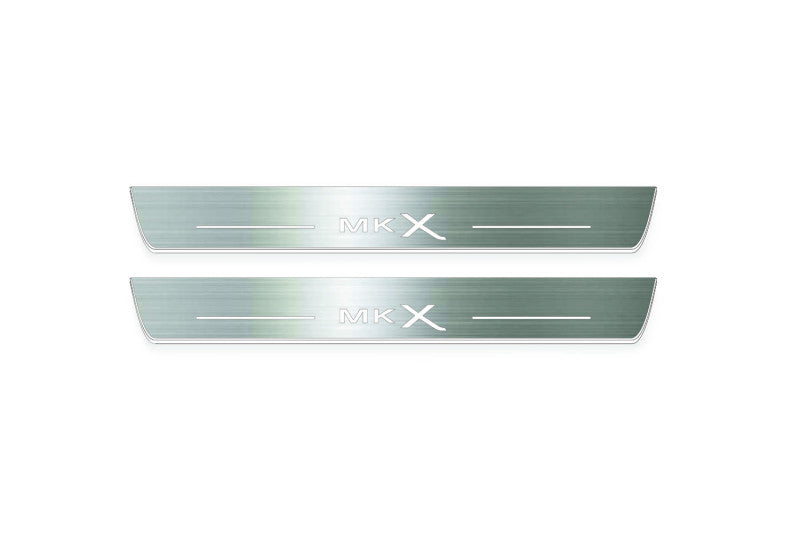 Lincoln MKX II 2016-2018 LED Door Sills PRO With Logo MKX
