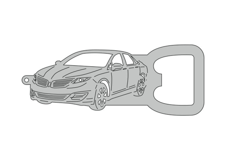 Keychain Bottle Opener for Lincoln MKZ II 2013+ Keychains opdesign