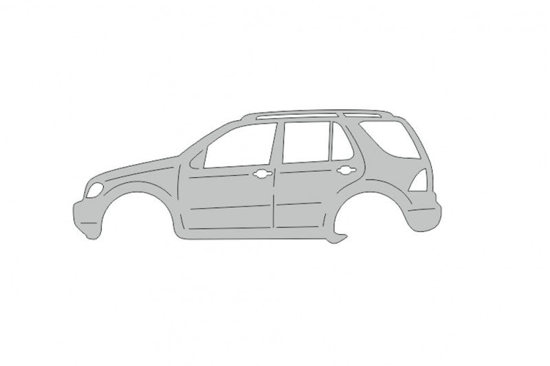 Keychain Bottle Opener for Mercedes ML-Class W163 1997-2005 Keychains opdesign