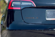 Tesla tailgate trunk rear 3D emblem with Model 3 logo for Tesla Model 3 (type MIXT)