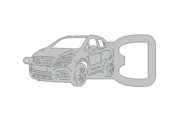 Keychain Bottle Opener for Vauxhall Mokka I 2012-2019