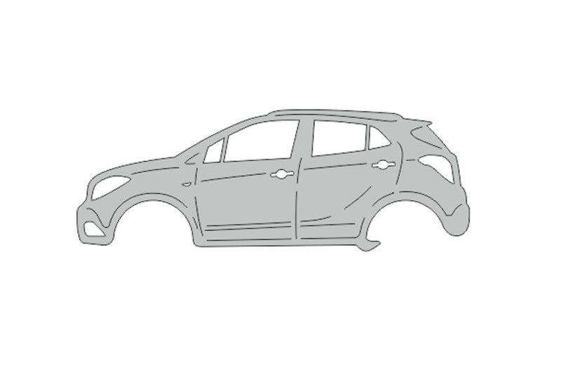 Keychain Bottle Opener for Vauxhall Mokka I 2012-2019 Keychains opdesign