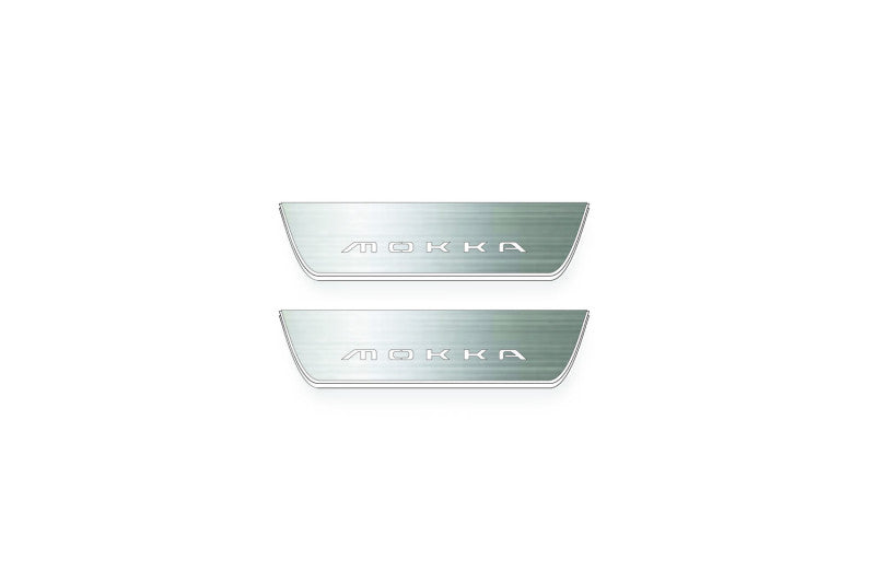 Opel Mokka II 2020+ Led Door Sills With Logo Mokka
