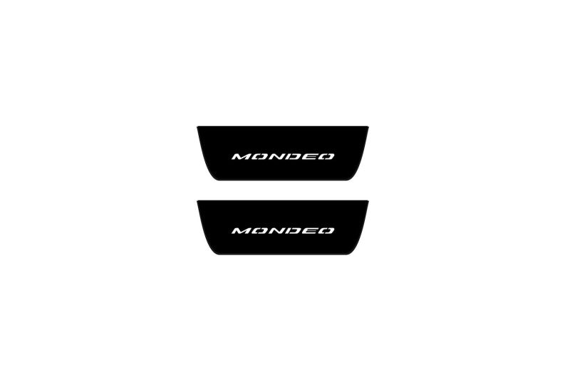 Ford Mondeo V 2014+ Led Door Sill Pro With Logo Mondeo (Premium Painting) Ford Led Door Sills PRO opdesign