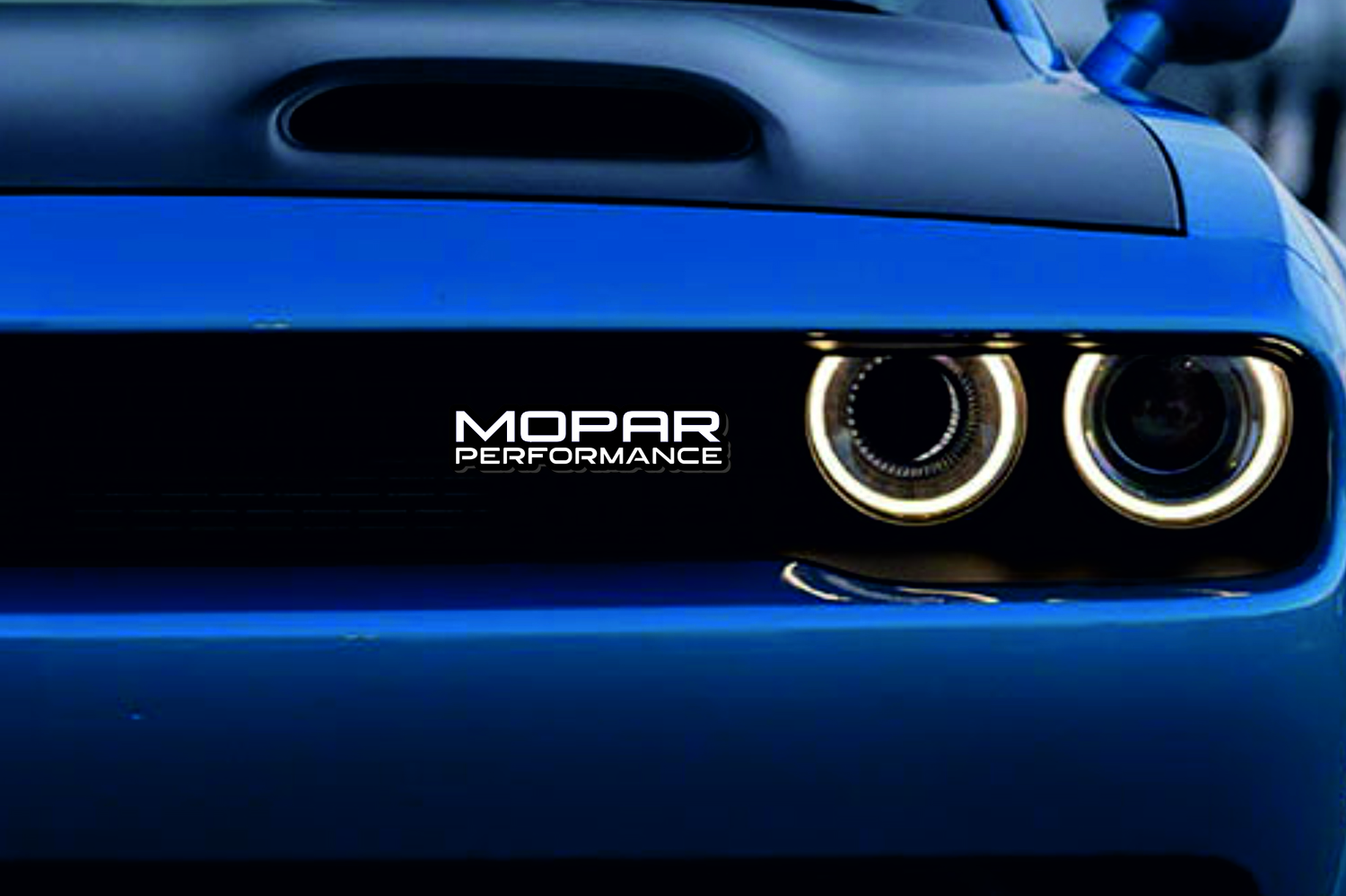 Dodge Emblem & Badge Set - Grille and Tailgate Mopar Performance logo