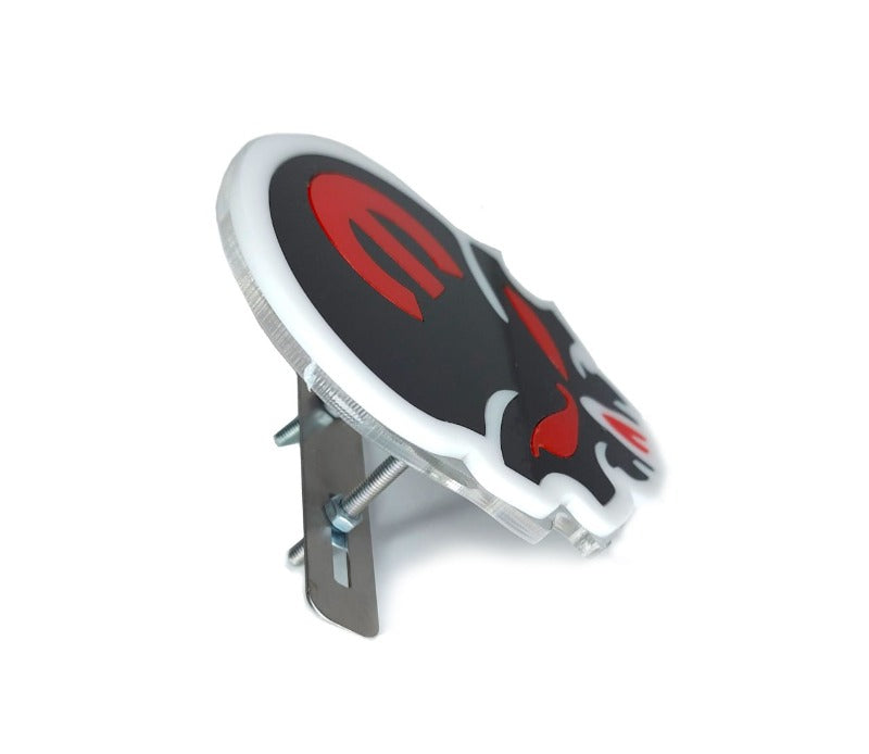 DODGE Radiator grille emblem with Mopar Skull logo (type 2) Dodge emblems decoinfabric