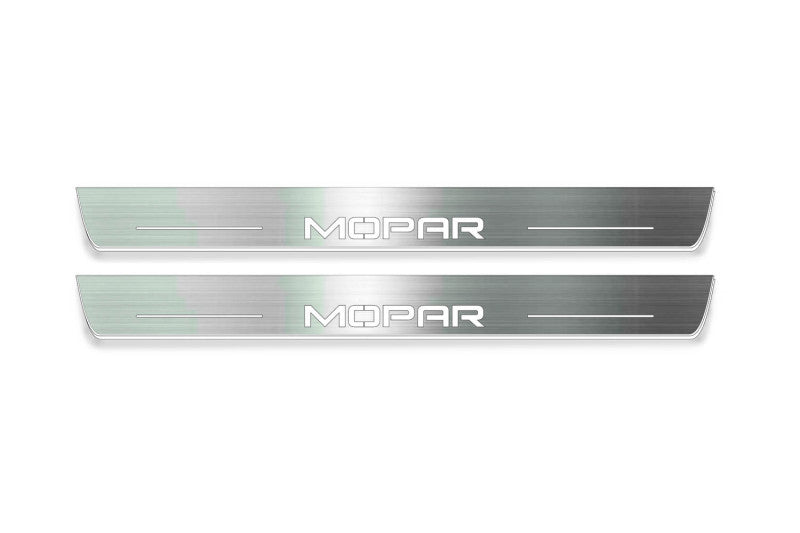 Dodge Charger 2011+ Car Light Sill With Logo MOPAR (Type 2)