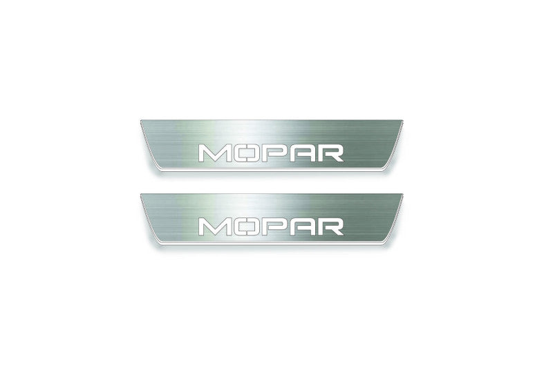 Dodge Charger 2011+ Car Light Sill With Logo MOPAR (Type 2)