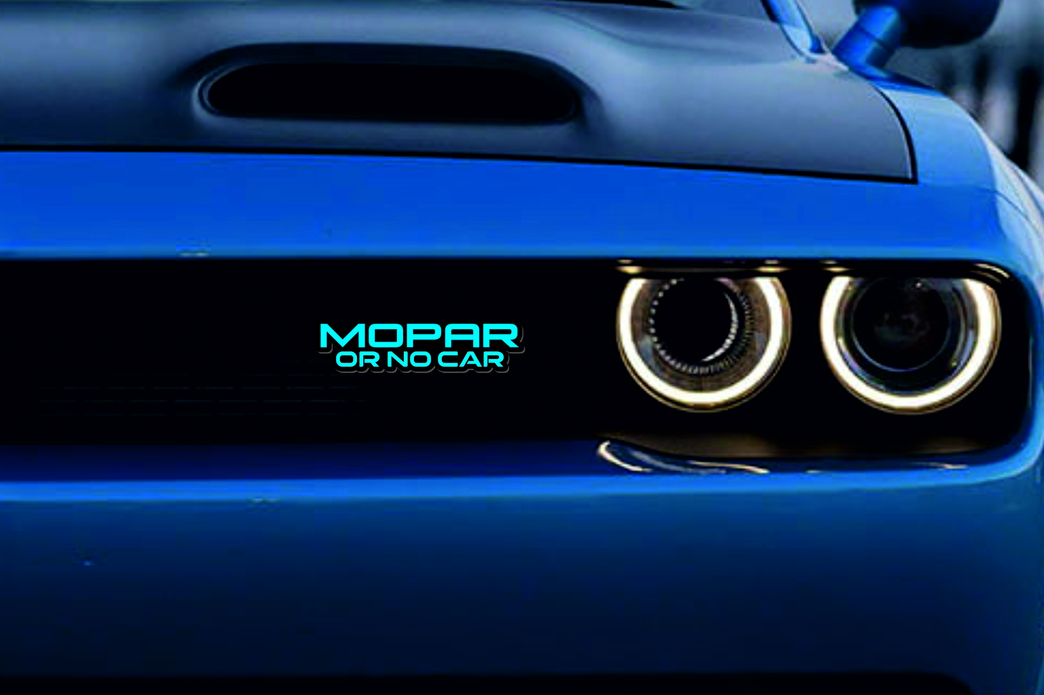 DODGE Kühlergrill-Emblem mit R/T-Logo