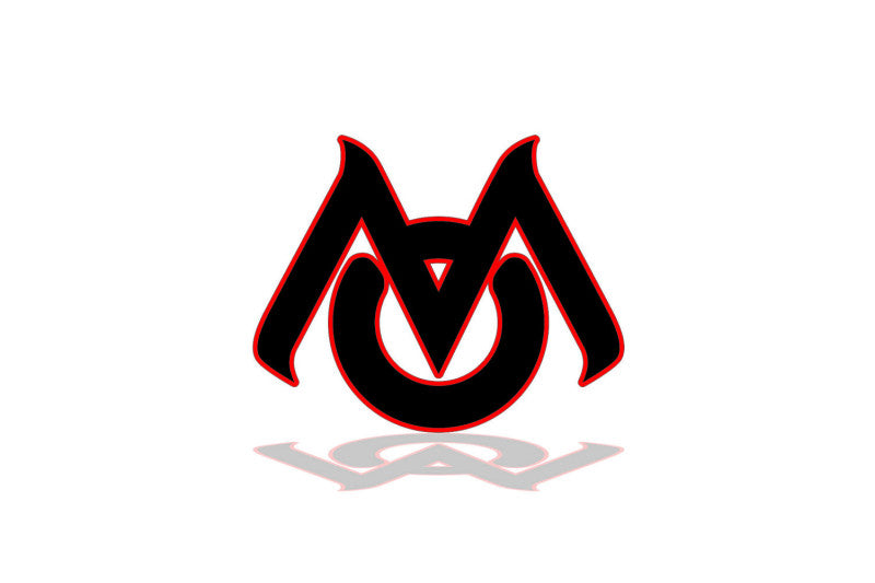Chrysler tailgate trunk rear 3D emblem with Mopar logo (type MIXT) Chrysler emblems decoinfabric
