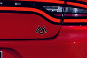 Chrysler tailgate trunk rear 3D emblem with Mopar logo (type MIXT)
