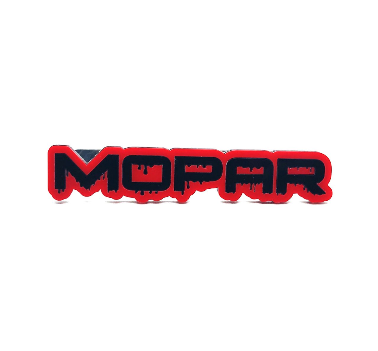 Chrysler Radiator grille emblem with Mopar Blood logo - decoinfabric