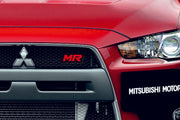 Mitsubishi Illuminated LED Radiator Grille Emblems and Badges with MR logo Mitsubishi Led Emblems decoinfabric