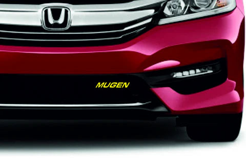 Honda Radiator grille emblem with Mugen logo Honda emblems decoinfabric