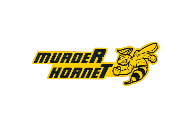 DODGE Radiator grille emblem with murdeR horneT Logo
