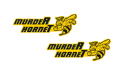 Dodge Emblem & Badges set with murdeR horneT logo Dodge emblems decoinfabric