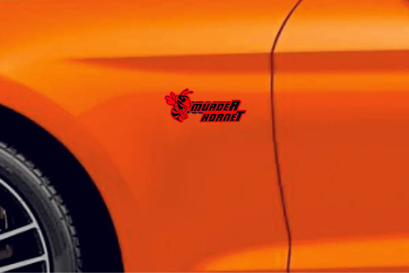 Dodge Emblem & Badges set with murdeR horneT logo (Type 2)