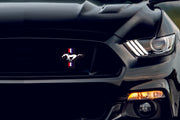 Ford Illuminated LED Radiator Grille Emblems and Badges with Mustang 5.0 (type 3) logo Ford Led Emblems decoinfabric