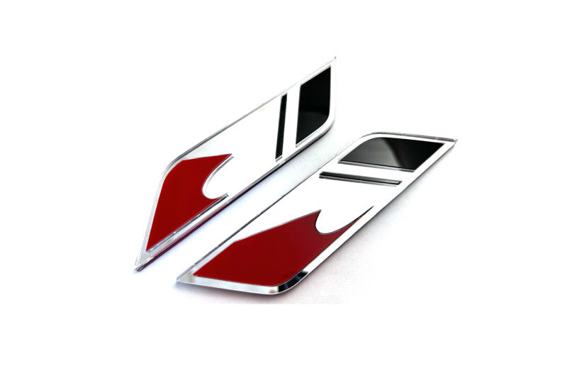 Ford Mustang emblem for fenders with ROUSH logo