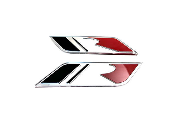 Ford Mustang emblem for fenders with ROUSH logo