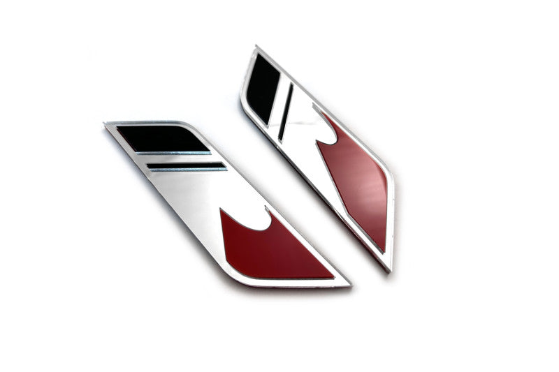 Ford Mustang emblem for fenders with ROUSH logo