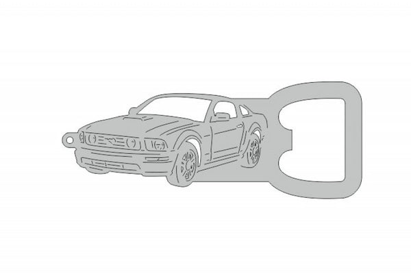 Keychain Bottle Opener for Ford Mustang V 2005-2015