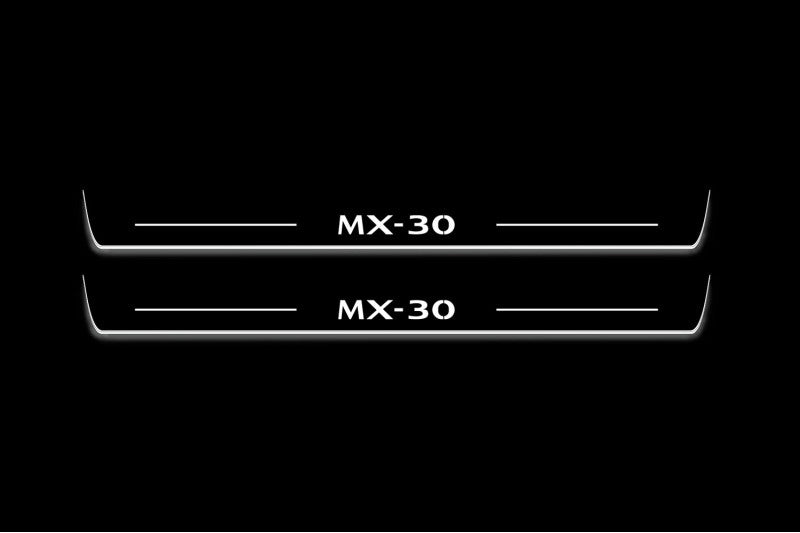 Mazda MX-30 2020+ Led Door Sills With Logo MX-30
