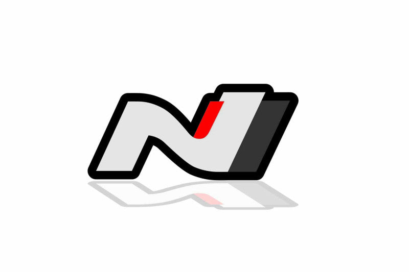 Radiator grille emblem with N-Line logo (type 1)