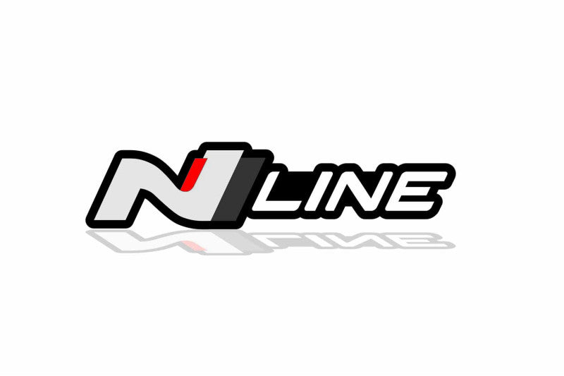 Radiator grille emblem with N-Line logo (type 2)