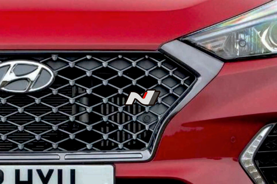 Radiator grille emblem with N-Line logo (type 1)