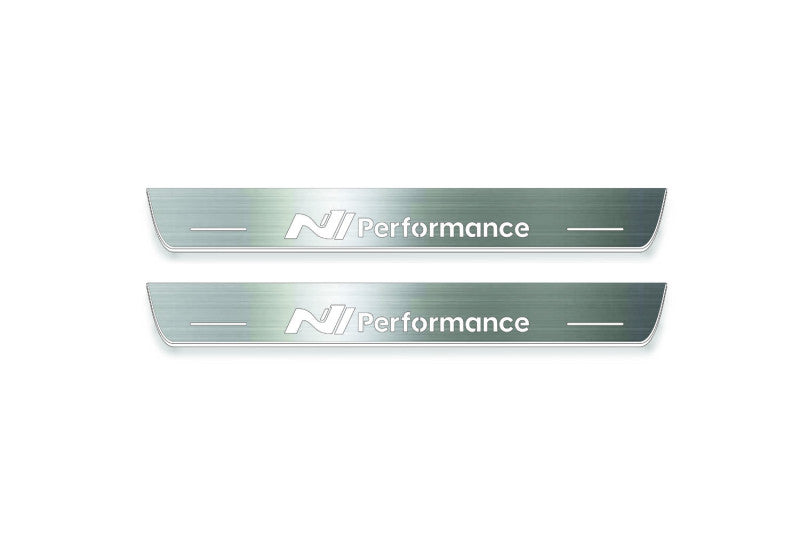 Hyundai Ioniq 5 2021+ LED Door Sills PRO With Logo N Line Performance