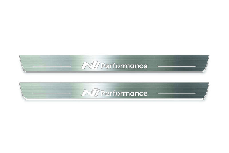 Hyundai Ioniq 5 2021+ LED Door Sills PRO With Logo N Line Performance