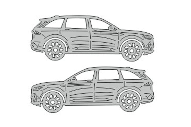 Lincoln Nautilus II (2023+) Floor Mat Emblem Set – Stainless Steel Badges Car Mats Badges Decoin