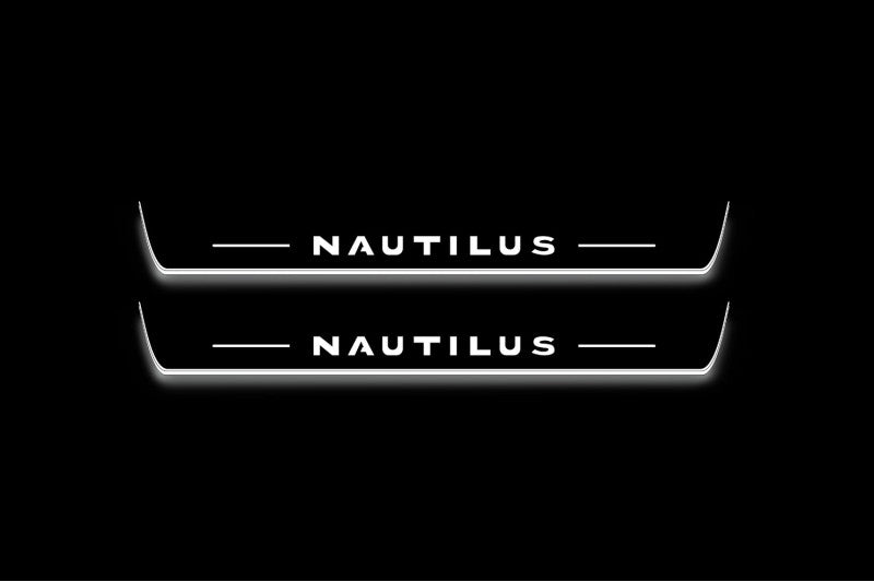 Lincoln Nautilus I 2019-2023 Led Door Sills With Logo Nautilus