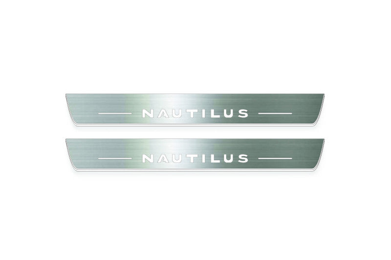Lincoln Nautilus I 2019-2023 Led Door Sills With Logo Nautilus