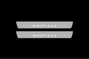 Lincoln Nautilus I 2019-2023 Led Door Sills With Logo Nautilus Lincoln Led Door Sills opdesign