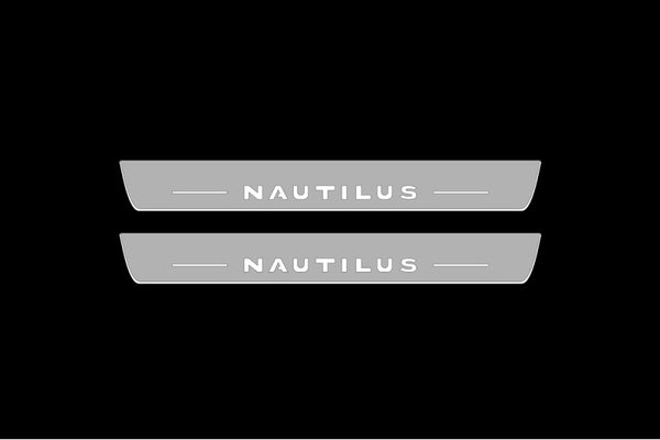 Lincoln Nautilus I 2019-2023 Led Door Sills With Logo Nautilus