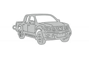 Car Keychain for Nissan Navara II 2005-2014 (type 3D) Keychains opdesign