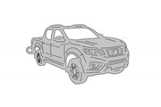 Car Keychain for Nissan Navara III 2014+ (type 3D) Keychains opdesign