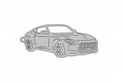 Car Keychain for Nissan Z 2023+ (type 3D) Keychains opdesign