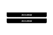 Nissan Patrol Y62 2010+ Led Door Sill Pro With Logo Nismo (Premium Painting) Nissan Led Door Sills PRO opdesign