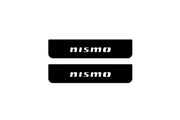 Nissan Patrol Y62 2010+ Led Door Sill Pro With Logo Nismo (Premium Painting) Nissan Led Door Sills PRO opdesign
