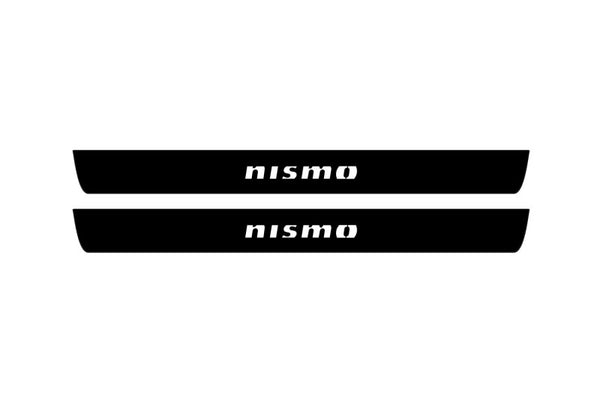 Infiniti Q50 2013+ Led Door Sill Pro With Logo Nismo (Premium Painting)