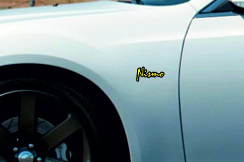 Infiniti Emblem & Badges set with Nismo logo (Type 2) Infiniti emblems decoinfabric